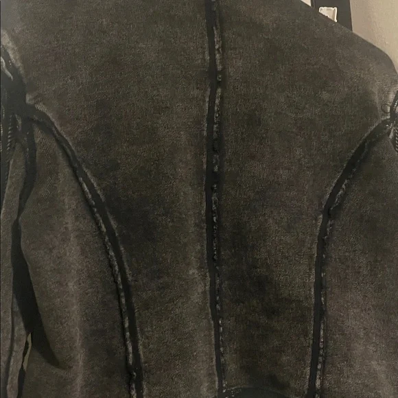 Free people - Women's Black Distressed Jacket - Picture 6 of 8